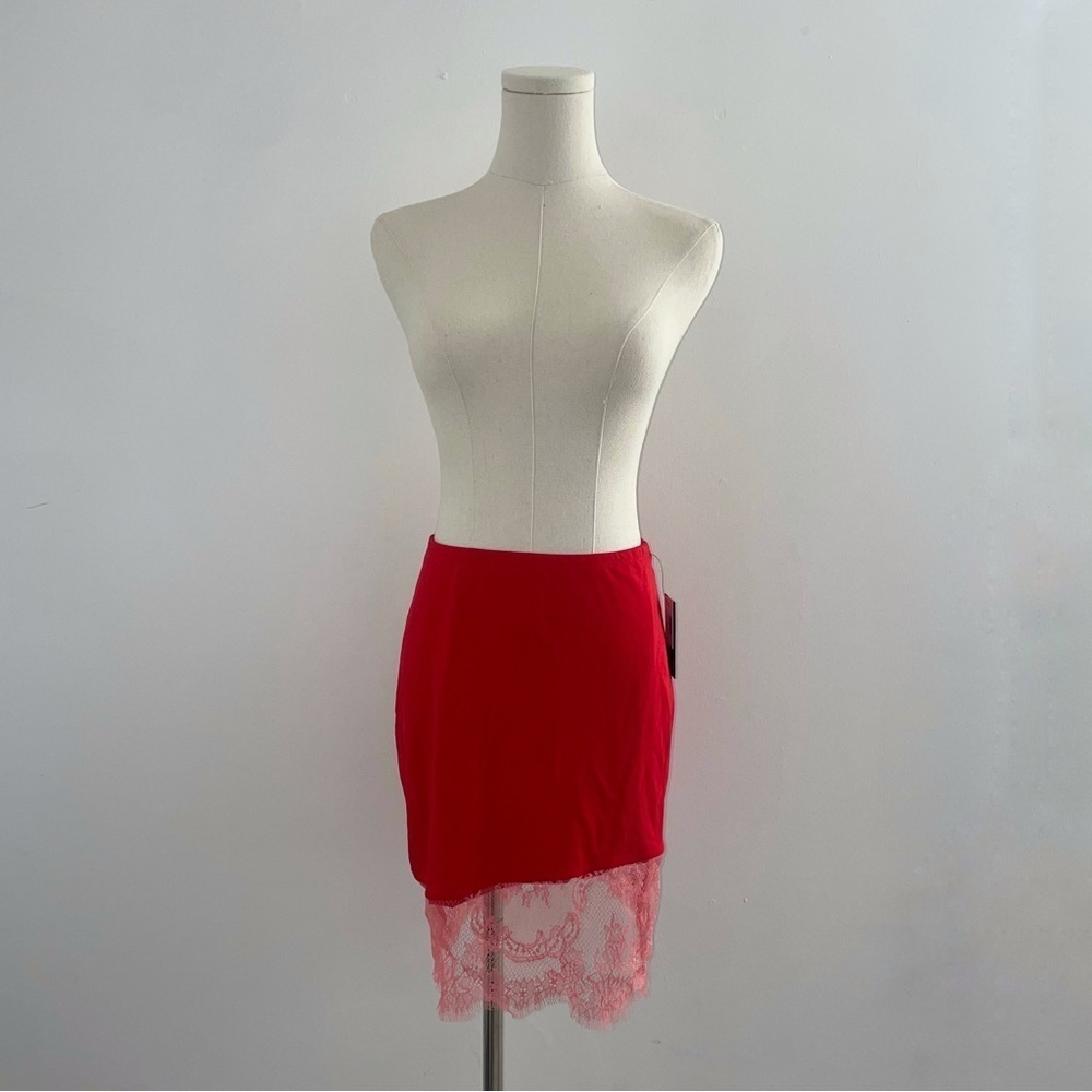 Fleur Du Mal floral-lace mini skirt | Women’s Size Medium